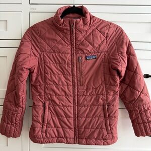 Patagonia // girls Radalie insulated jacket. Nano puff. Size M (10). EUC